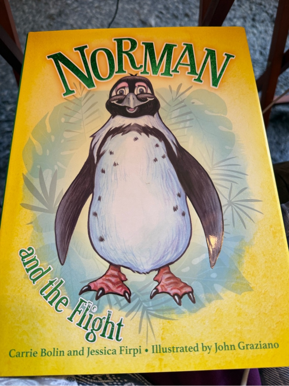 Norman and the Flight Children’s Hardcover Book